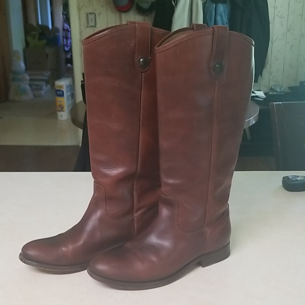 🎈SOLD🎈Frye Melissa Button Leather Boots 8.5 - Picture 12 of 12